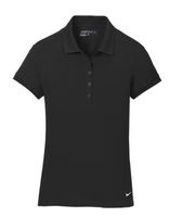 Nike Ladies Dri-Fit Solid Icon Pique Modern Fit Polo