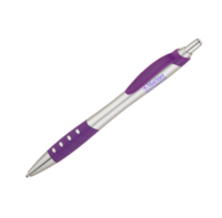 Mariner Advisor Network Purple and Silver Ballpoint Pen